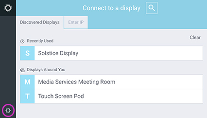 Solstice Directory Service settings